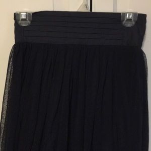 O2 collection navy tulle skirt. Medium